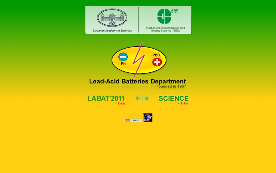 lead-acid batteries department in bulgarian academy of sciences (bas)